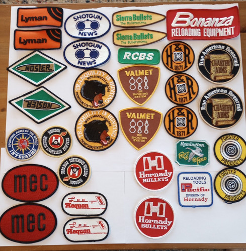 Vtg firearm patch lot - vtg,