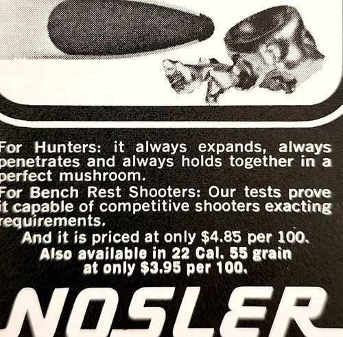 1968 partition bullet nosler - 1968,